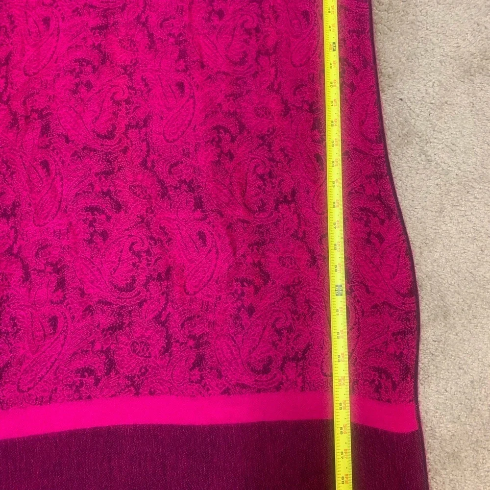 CASHMERE & SILK Blend Shawl Scarf OS